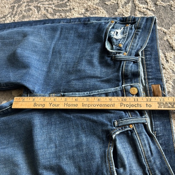 MOTHER The Scrapper Cuff Ankle Fray Jeans – Size 29 - Picture 11 of 11